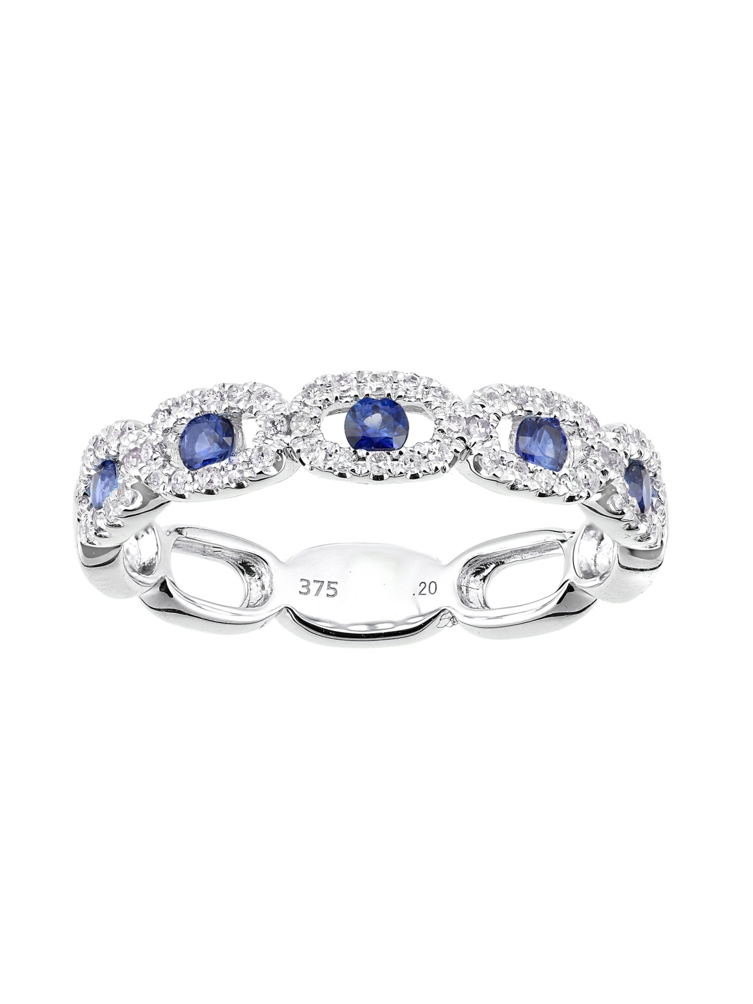 DIAMANT LETERNEL Ring‌‌‌‌‌‌‌‌‌‌ in Silber: Vorderseite