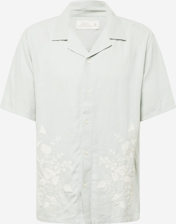 žalia Abercrombie & Fitch Patogus modelis Marškiniai: priekis