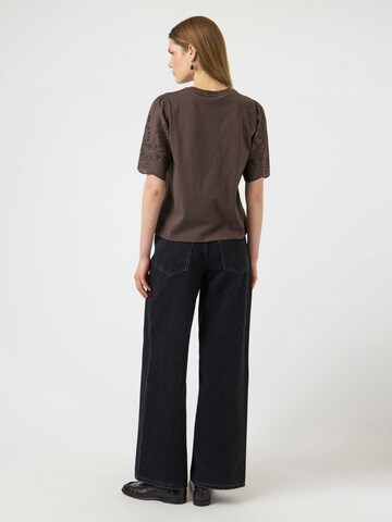 T-shirt 'YASLex' YAS en marron