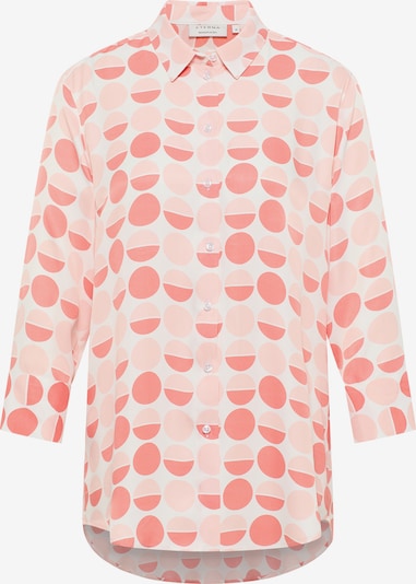 ETERNA Bluse in koralle / rosa / weiß, Produktansicht