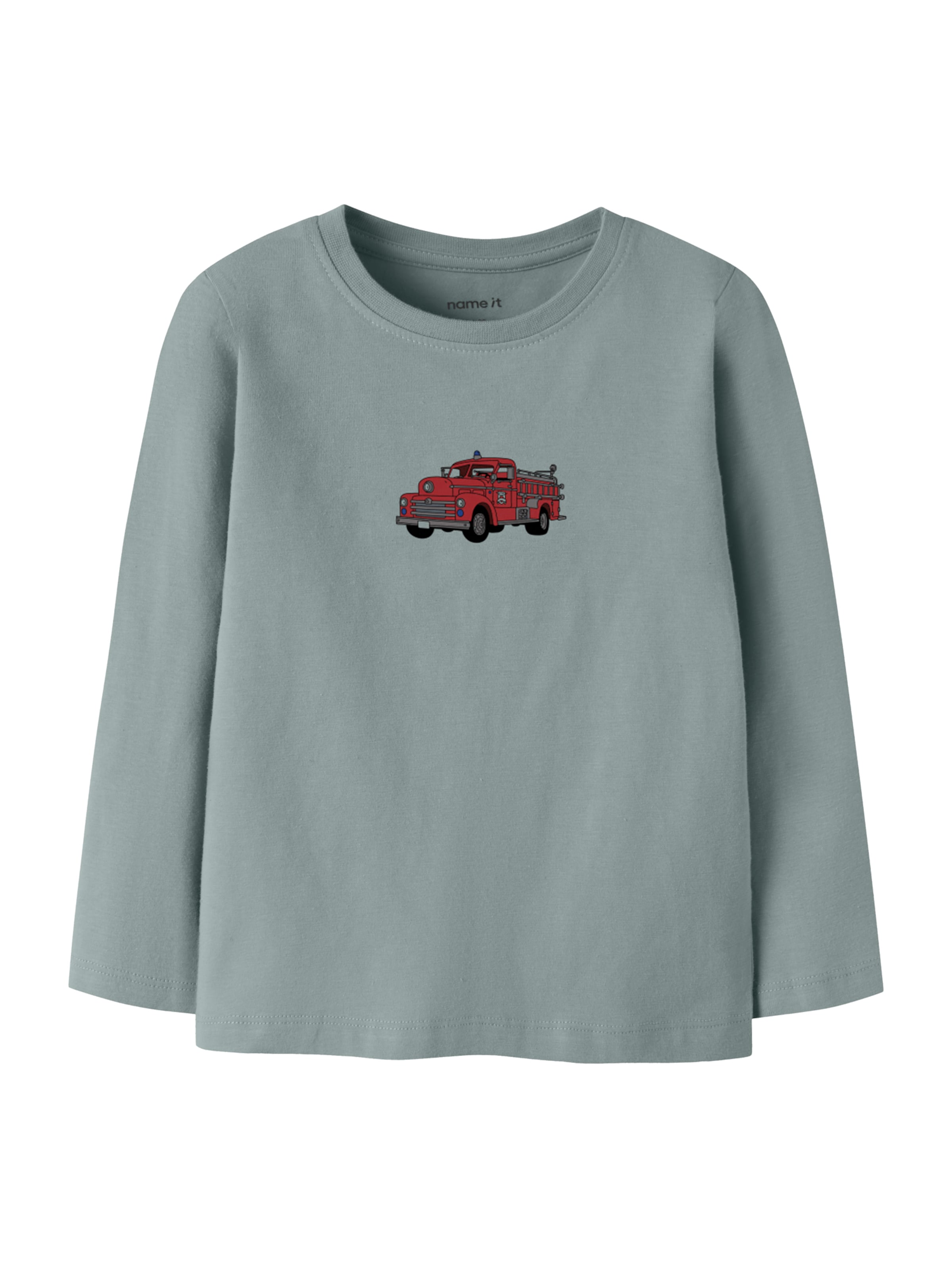NAME IT - Camiseta 'NMMRESEQ' en gris: frente
