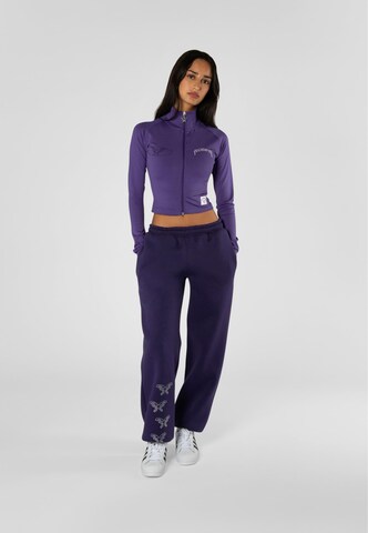 Felicious - Sudadera con cremallera en lila
