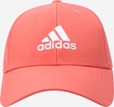 ADIDAS SPORTSWEAR Casquette de sport en melon / blanc, Vue avec produit