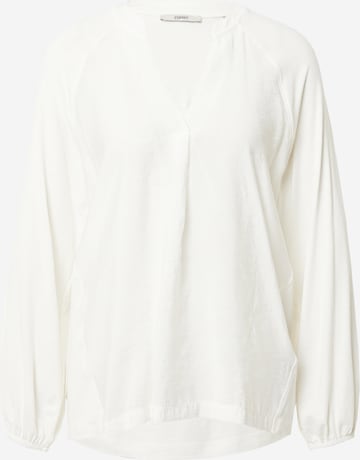 ESPRIT Blouse in Wit: voorkant