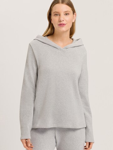 Hanro Sweatshirt ' Easywear ' in Grau: Vorderseite