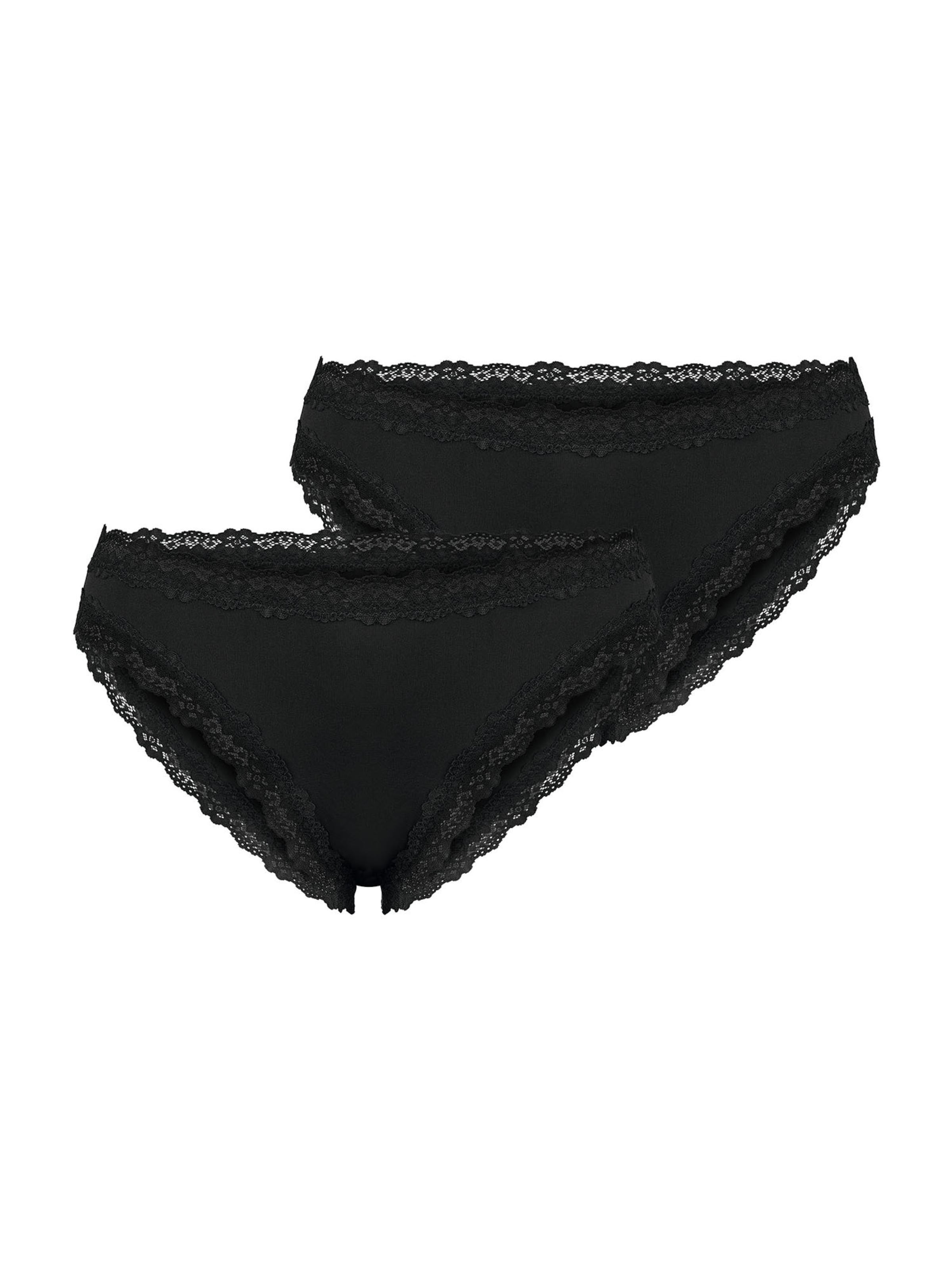 Culotte ' Invisible Seamless Lace ' Nur Die en noir : devant