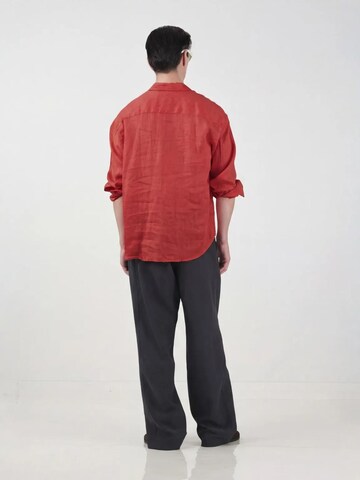 Maglietta 'Hemden' di Giesto in rosso