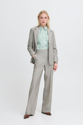 b.young Zvonové kalhoty Kalhoty 'BYDanta' – šedá