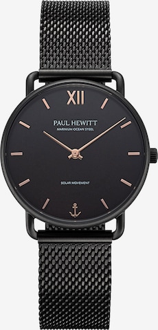 Paul Hewitt - Reloj analógico 'Sailor' en negro: frente