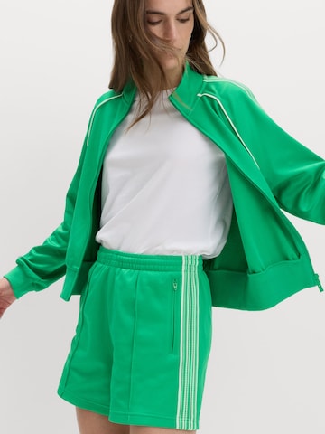Marks & Spencer Regular Trousers in Green