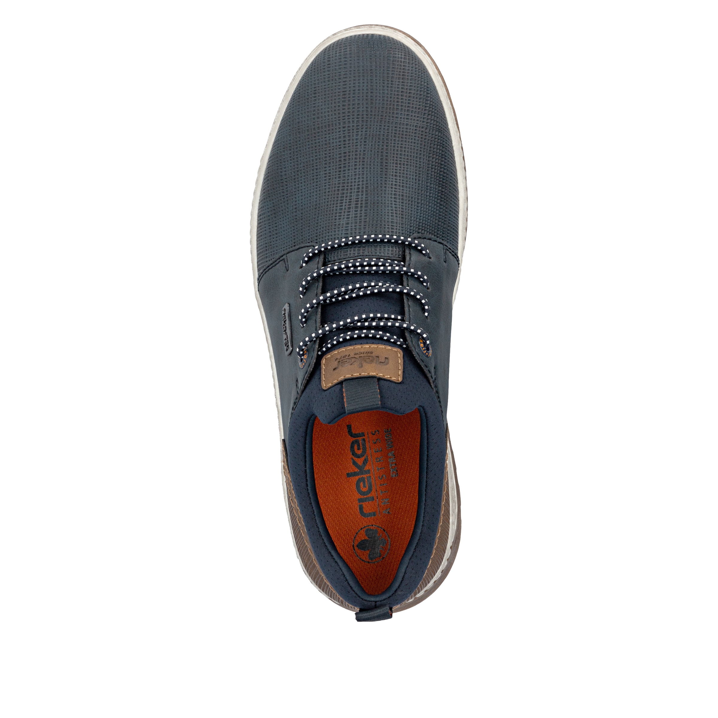 Chaussure à lacets Rieker en bleu