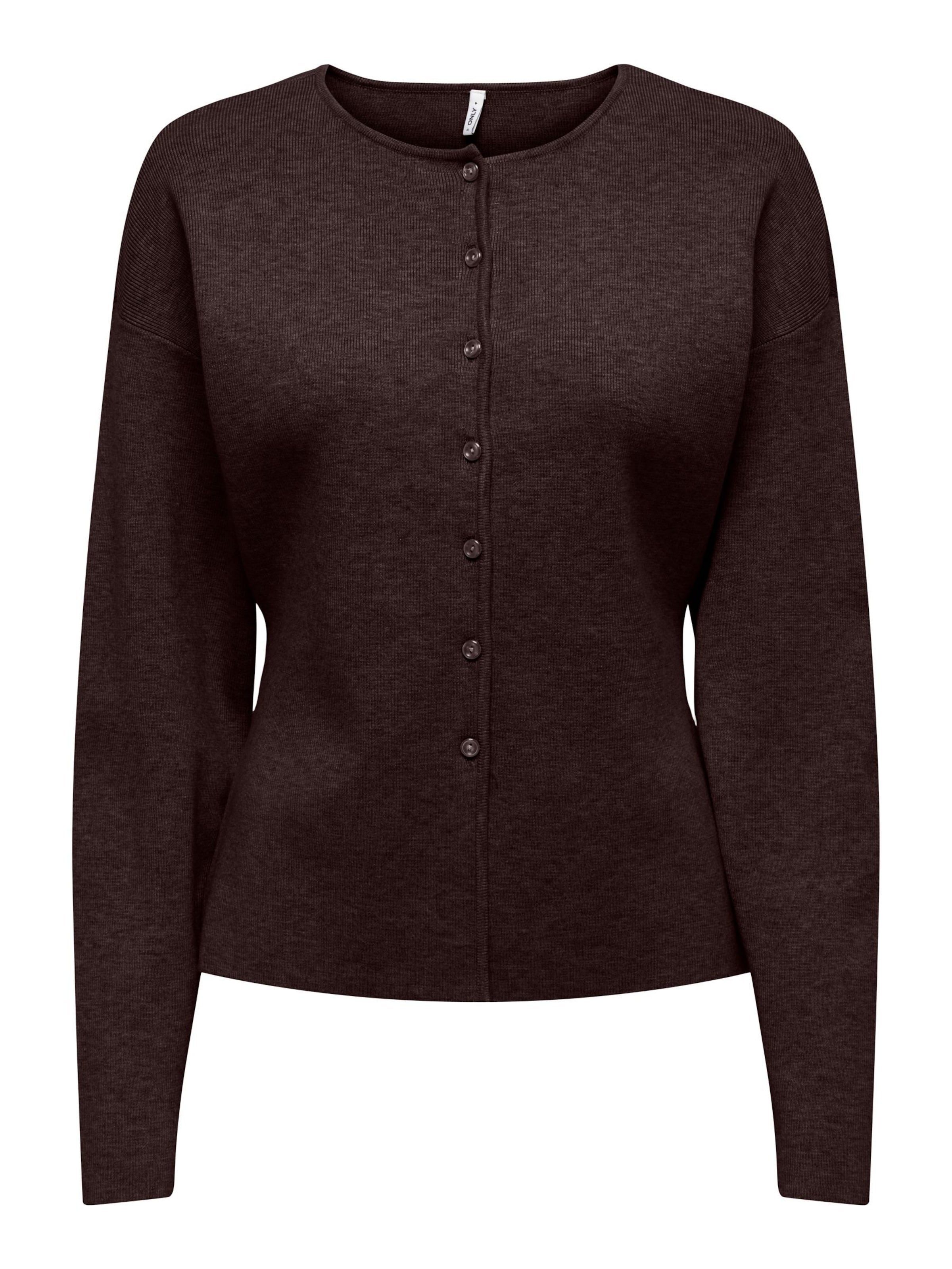 ONLY Cárdigan 'ONLLucy' en marrón oscuro, Vista del producto