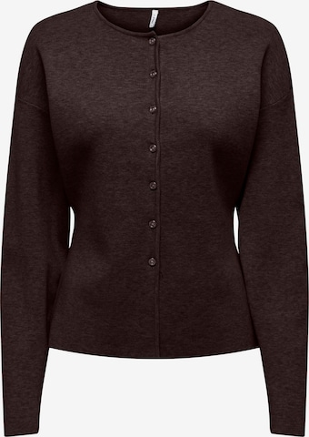 ONLY - Cárdigan 'ONLLucy' en marrón: frente