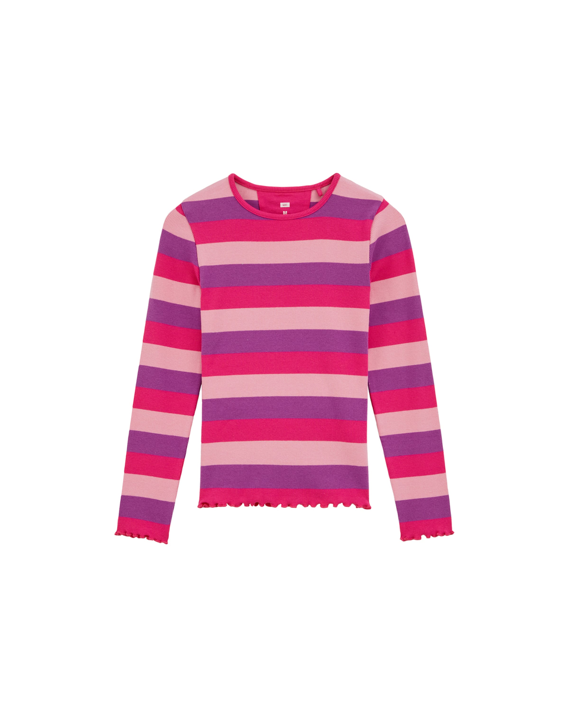 T-Shirt WE Fashion en violet : devant