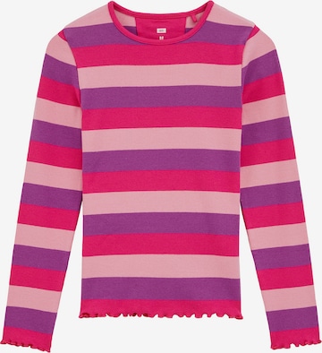 purpurinė WE Fashion Marškinėliai: priekis