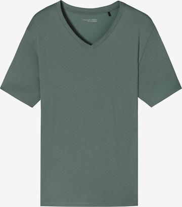 SCHIESSER Undershirt 'Mix & Relax' in Green: front