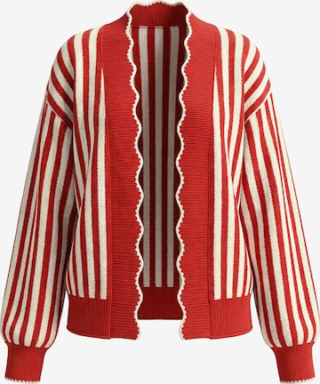 Imily Bela - Cárdigan en rojo: frente