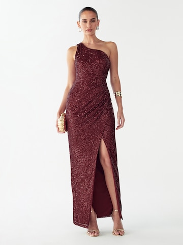 BWLDR Suknia wieczorowa 'Brodey' w kolorze czerwony: przód