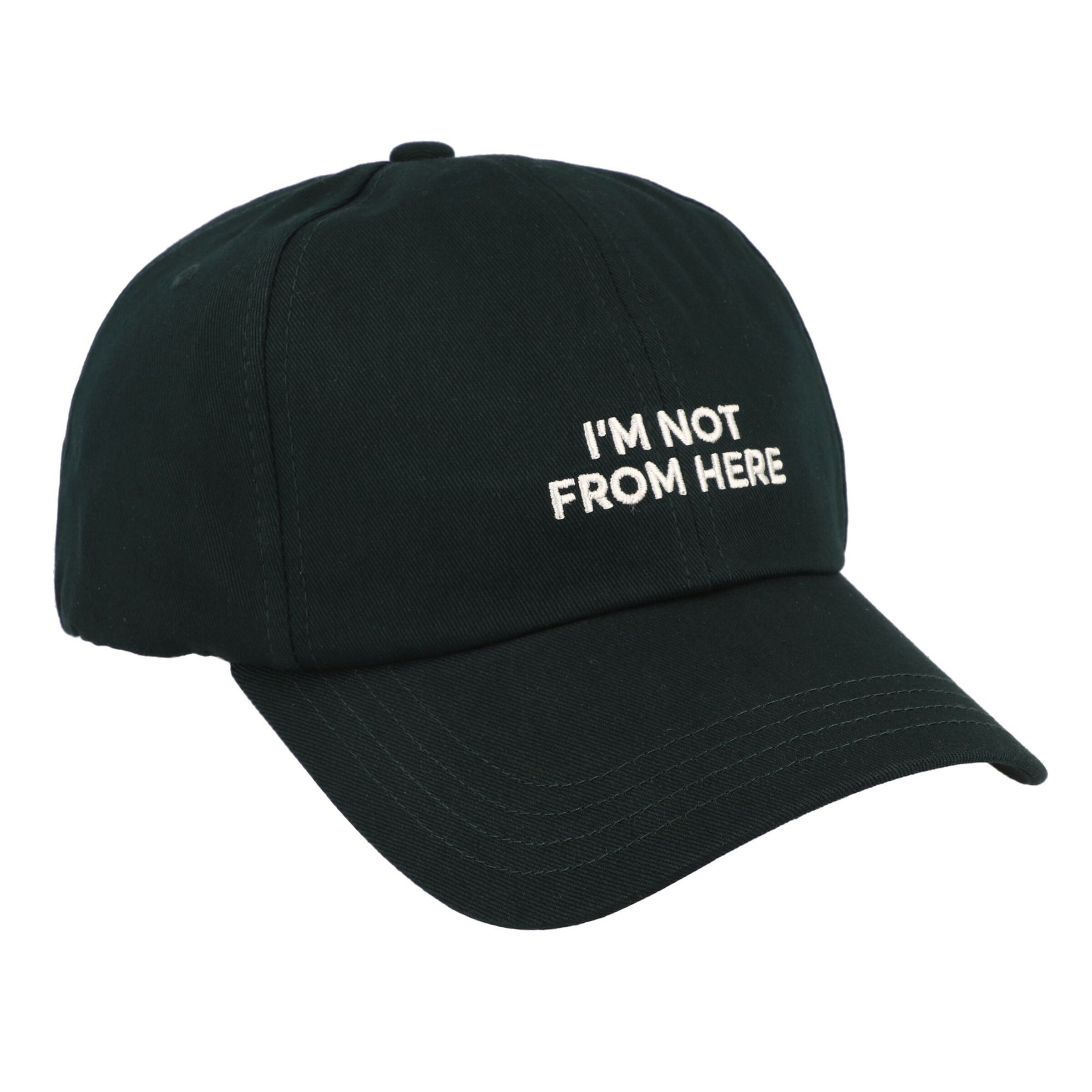 Cappello da baseball 'Derrel' di BOSS in verde: frontale