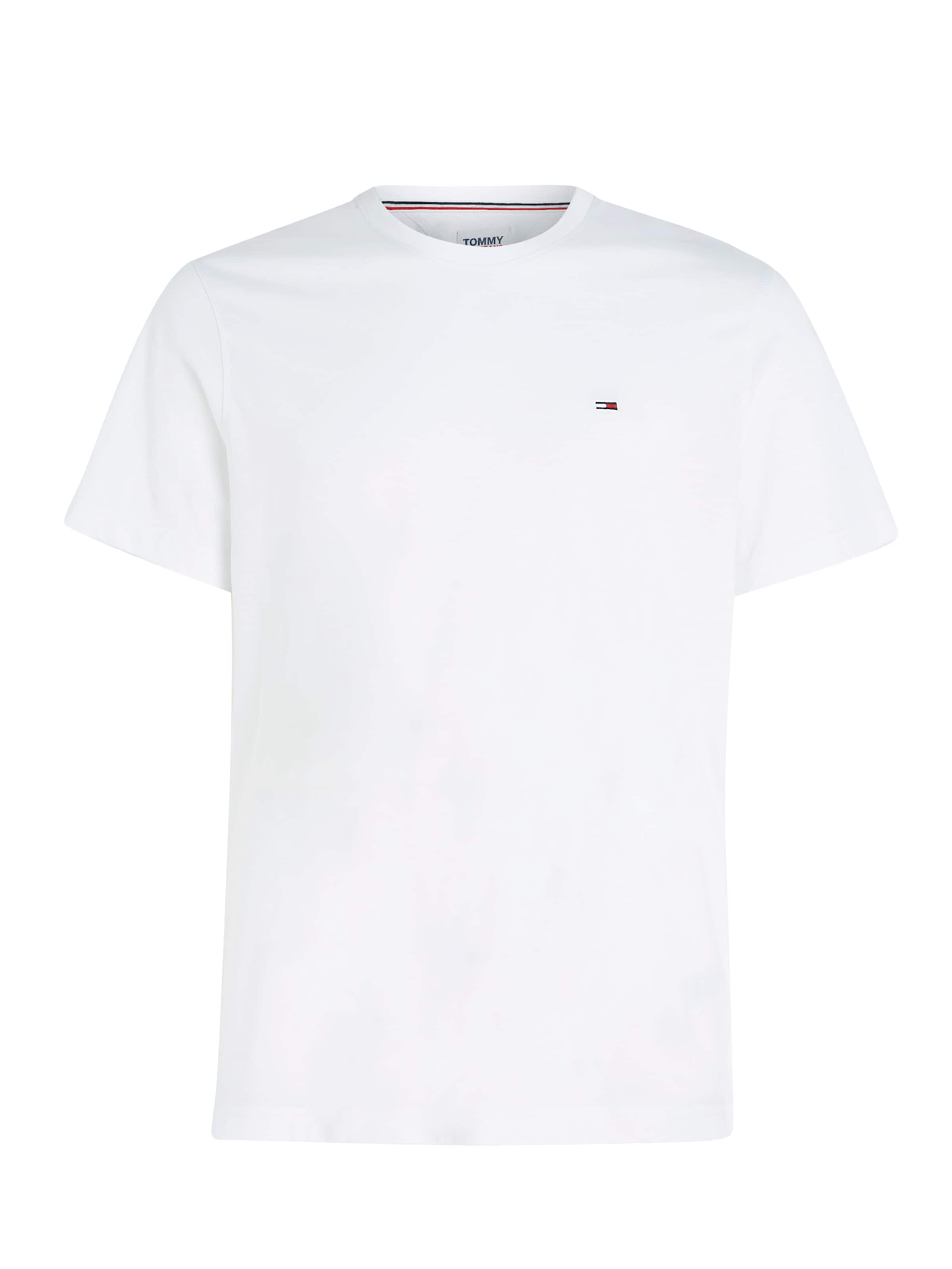 T-Shirt Tommy Jeans en blanc : devant