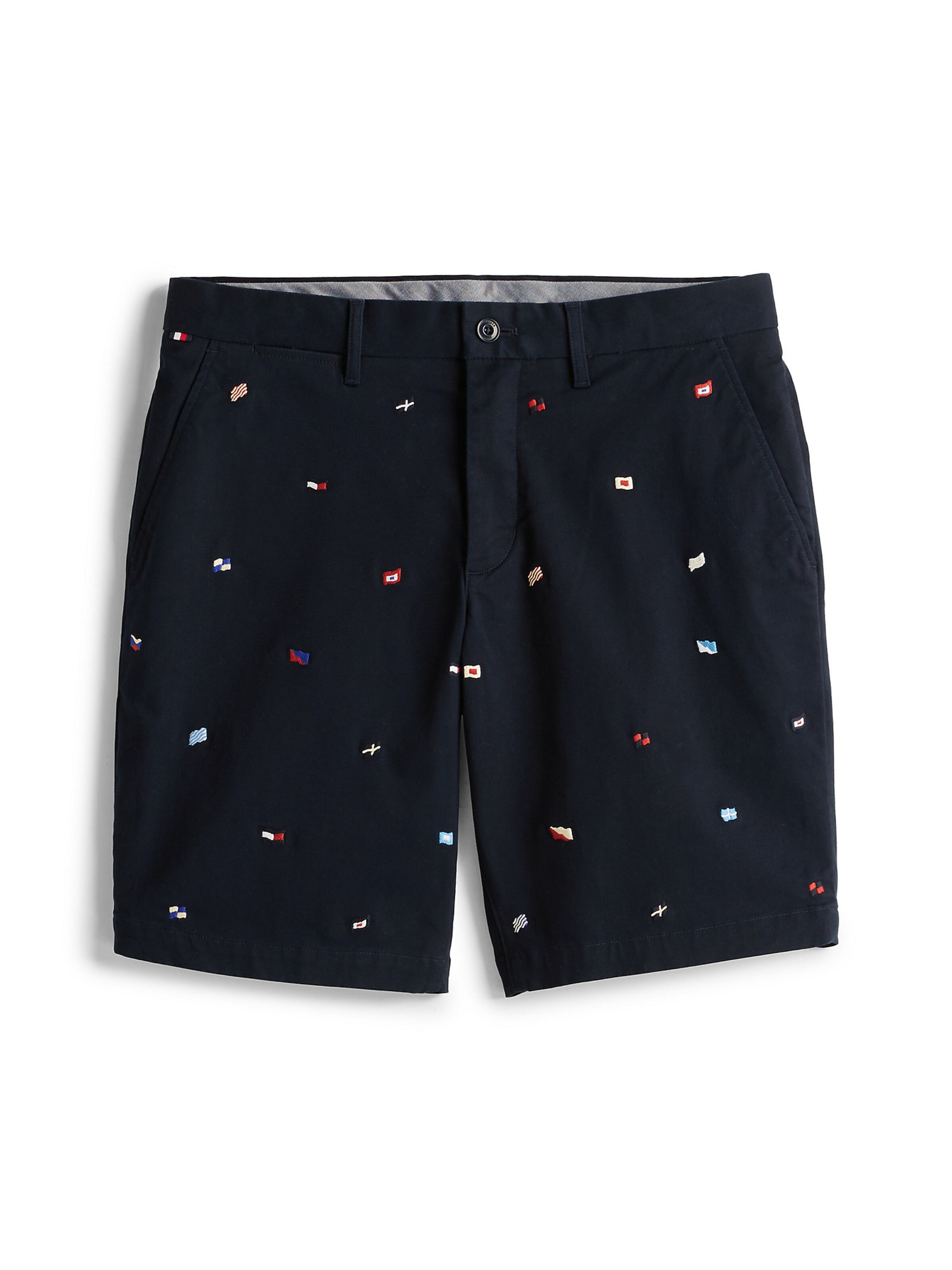 Regular Pantalon chino TOMMY HILFIGER en bleu : devant