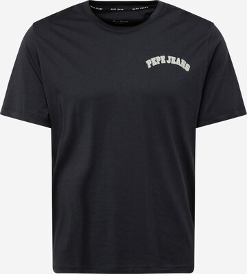 T-Shirt 'CLEMENTINE' Pepe Jeans en noir : devant