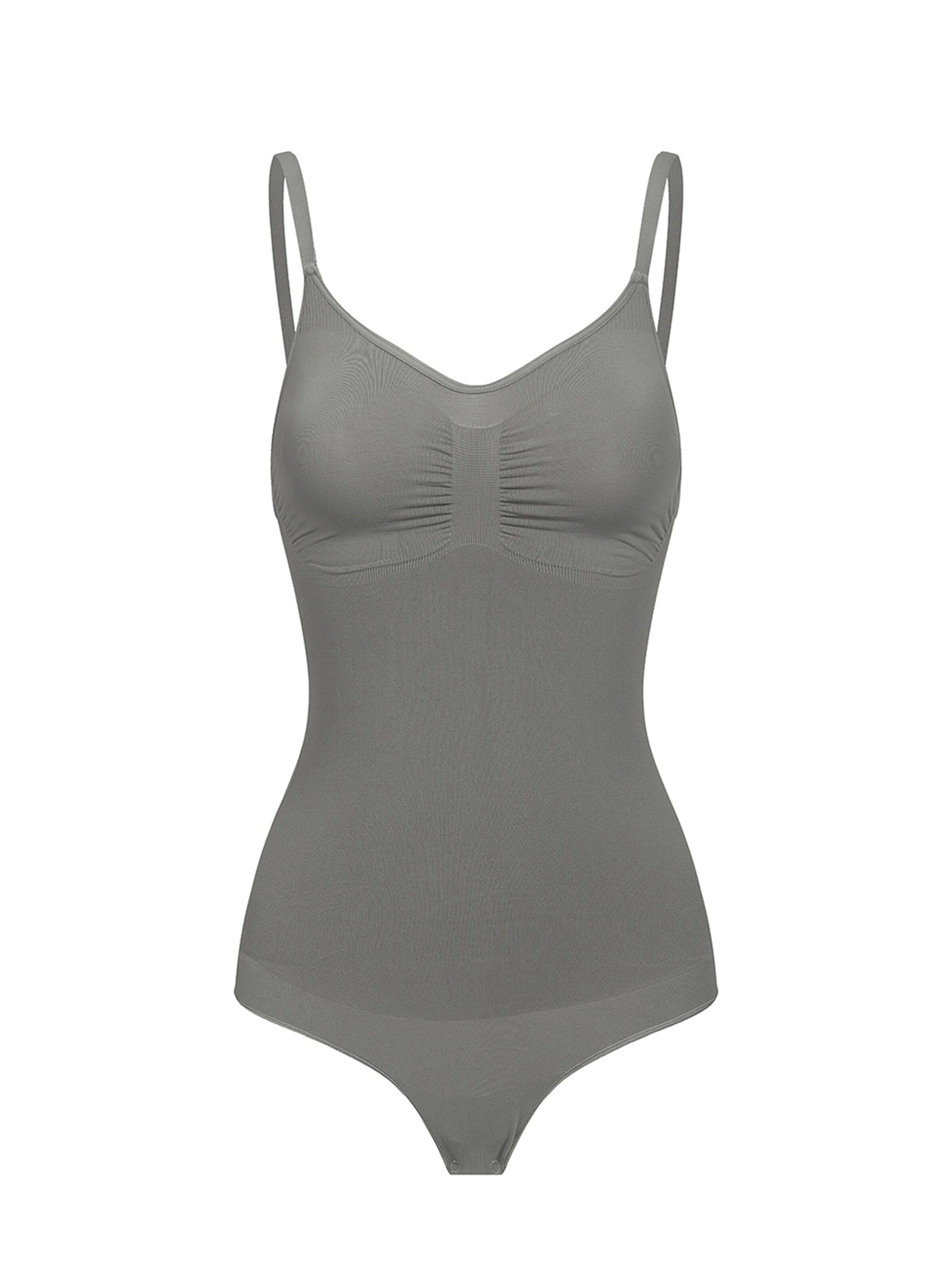 cfab Shaping bodysuit 'Sculpting Shapewear mit String' in Grey: front