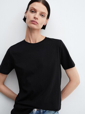 MANGO T-Shirt 'CHALACA' in Schwarz