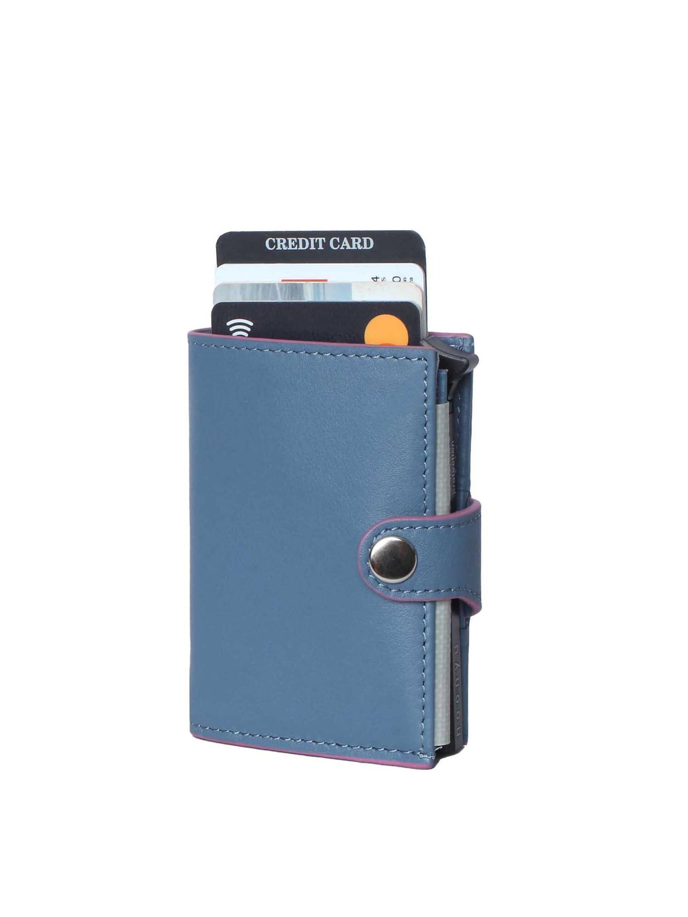 margelisch Portemonnee in Blauw: voorkant