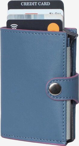 margelisch Portemonnee in Blauw: voorkant