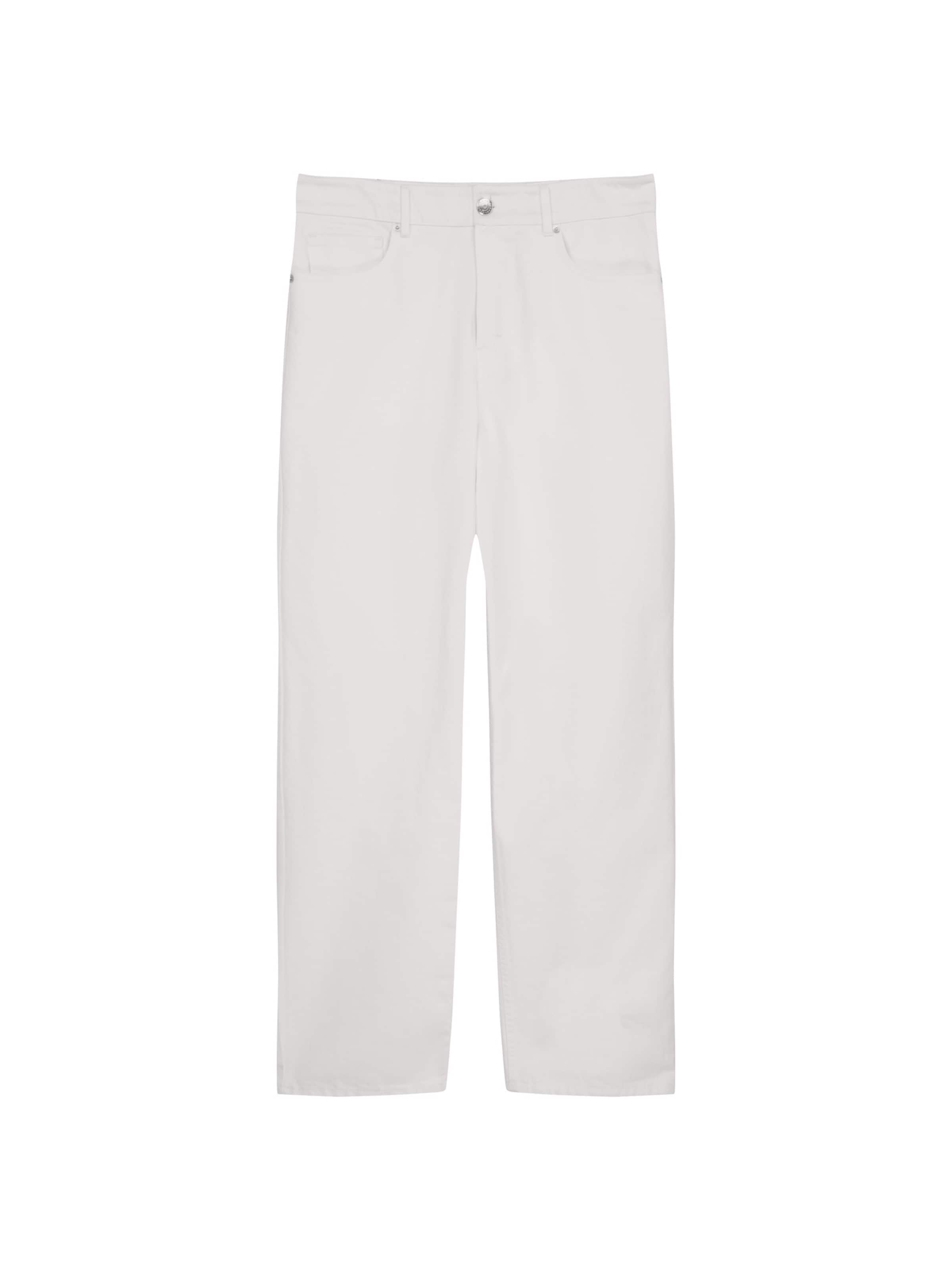 Studio Seidensticker Loosefit Broek in Wit: voorkant