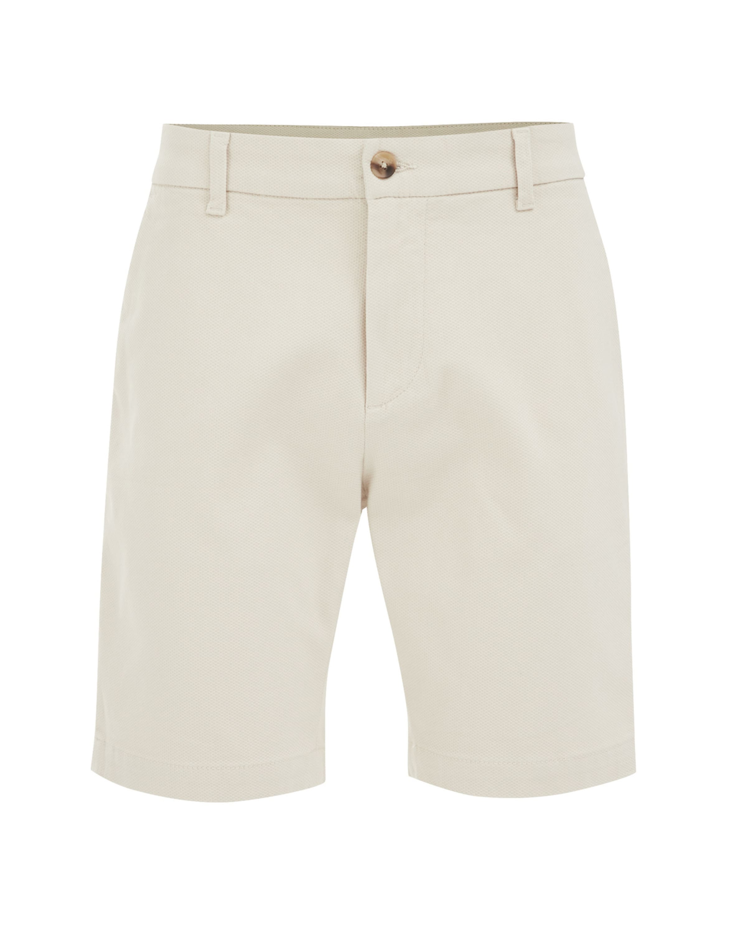 WE Fashion Szabványos Chino nadrág - bézs: elől