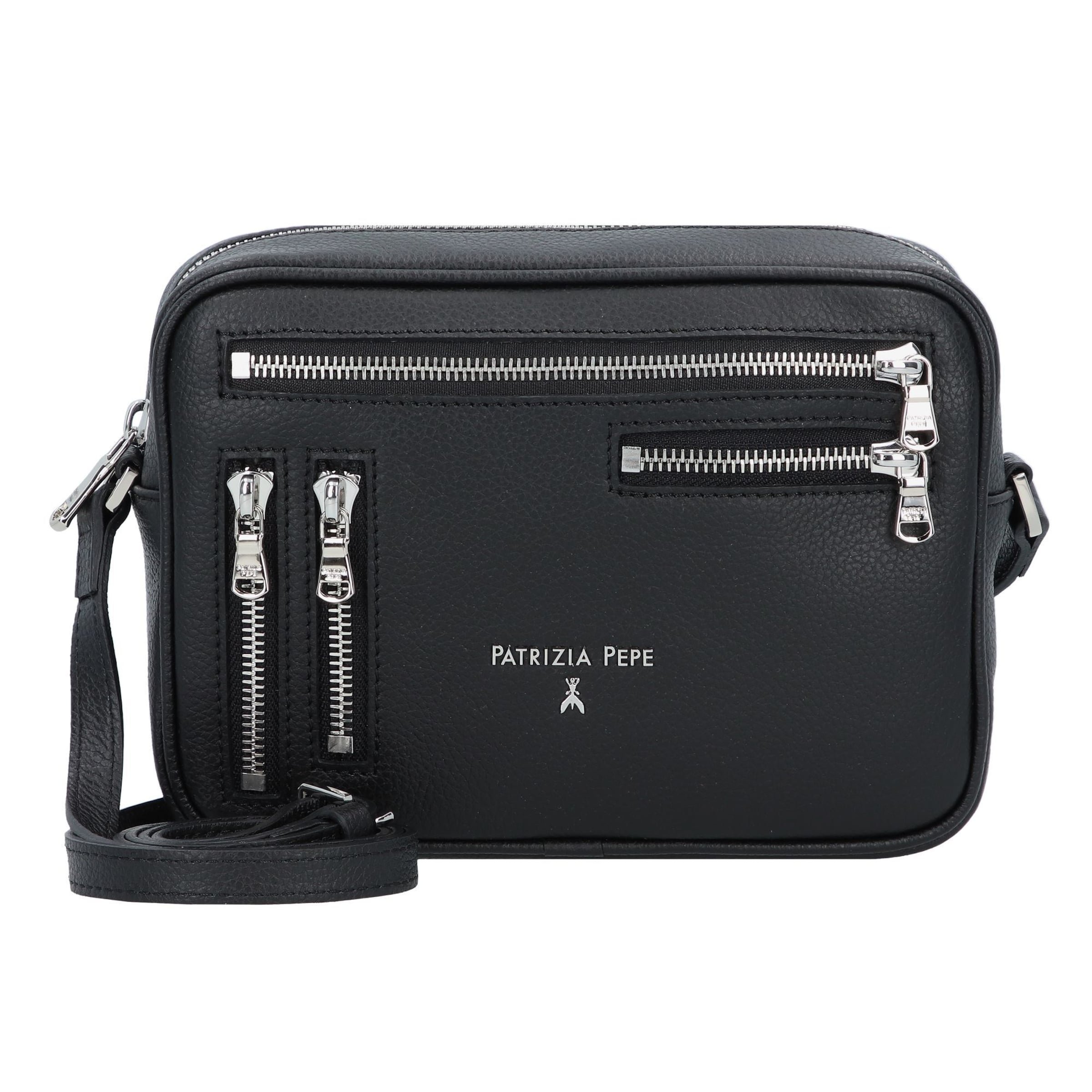 Sac à bandoulière PATRIZIA PEPE en noir : devant