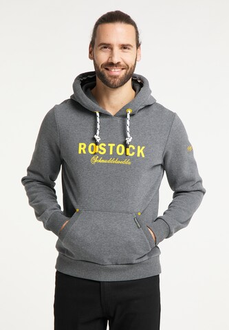 Schmuddelwedda Sweatshirt 'Rostock' in Grijs: voorkant