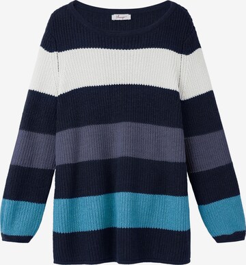 SHEEGO Sweater in Blue: front