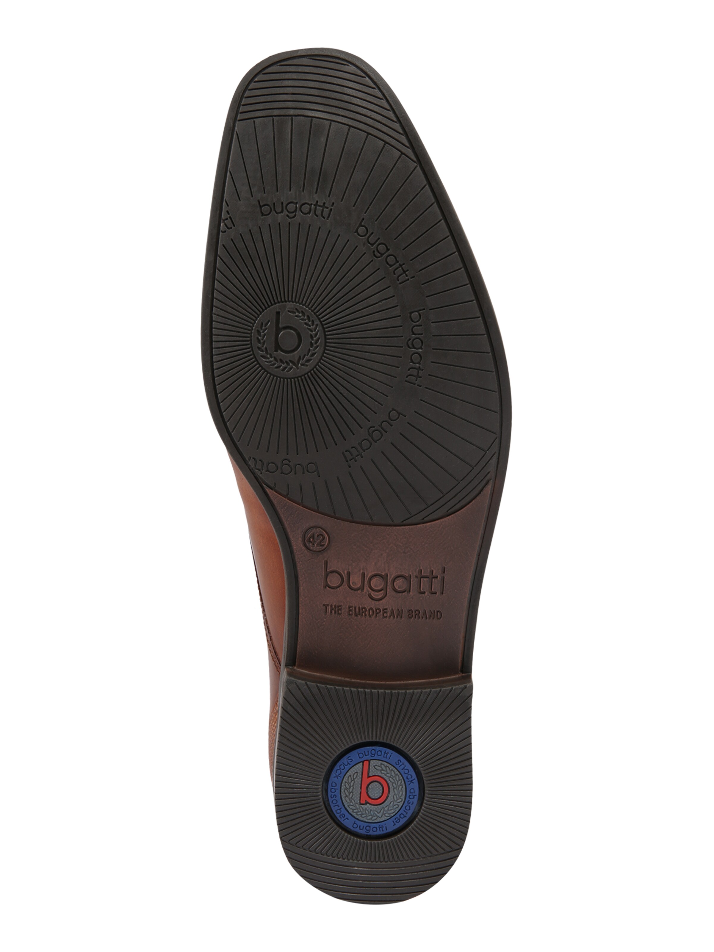 Pantofi cu șireturi 'Savio Evo' de la bugatti pe maro