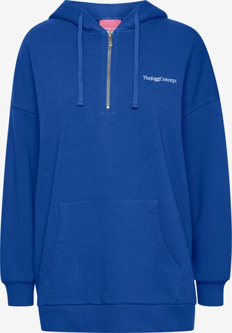 Sweat-shirt The Jogg Concept en bleu : devant