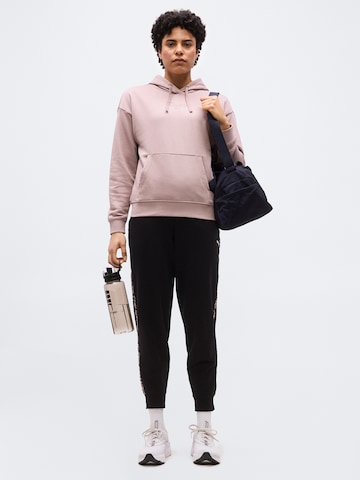 PUMA Sportief sweatshirt 'ESS SCRIPT' in Beige