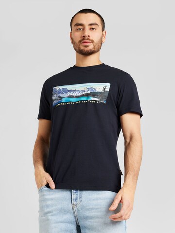 NAPAPIJRI - Camiseta 'CANADA' en negro: frente