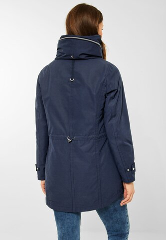 STREET ONE Between-Seasons Coat in Blue