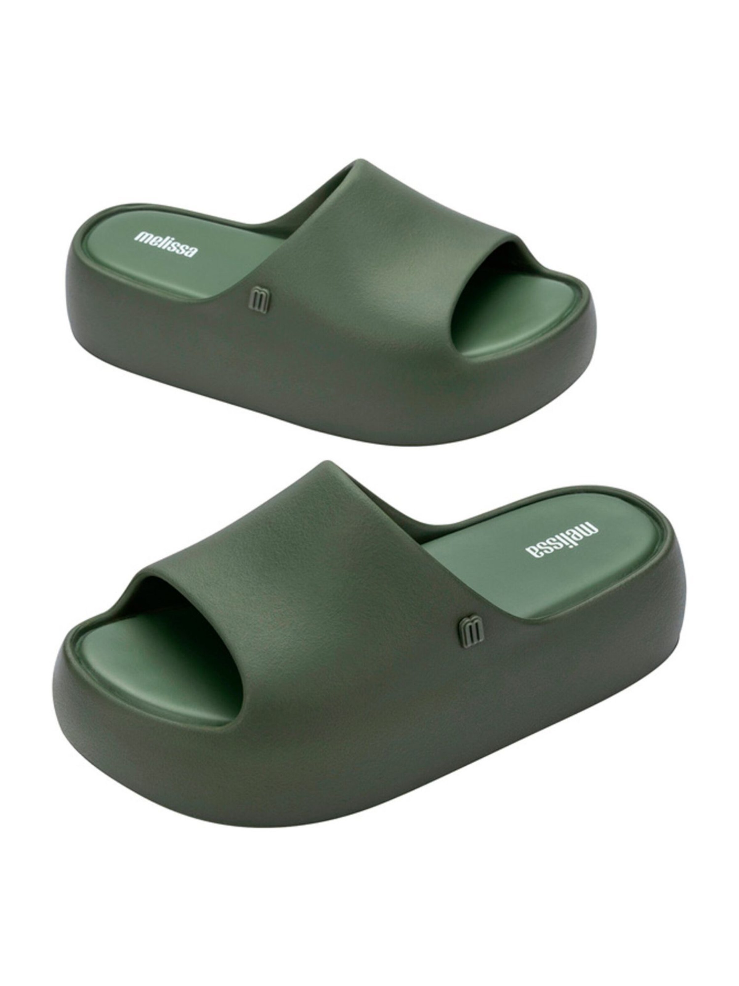 MELISSA Mules in Green