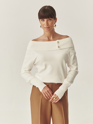 TATUUM Pullover LUISA in Weiß: Vorderseite