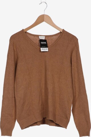 VILA Sweater & Cardigan in L in Brown: front