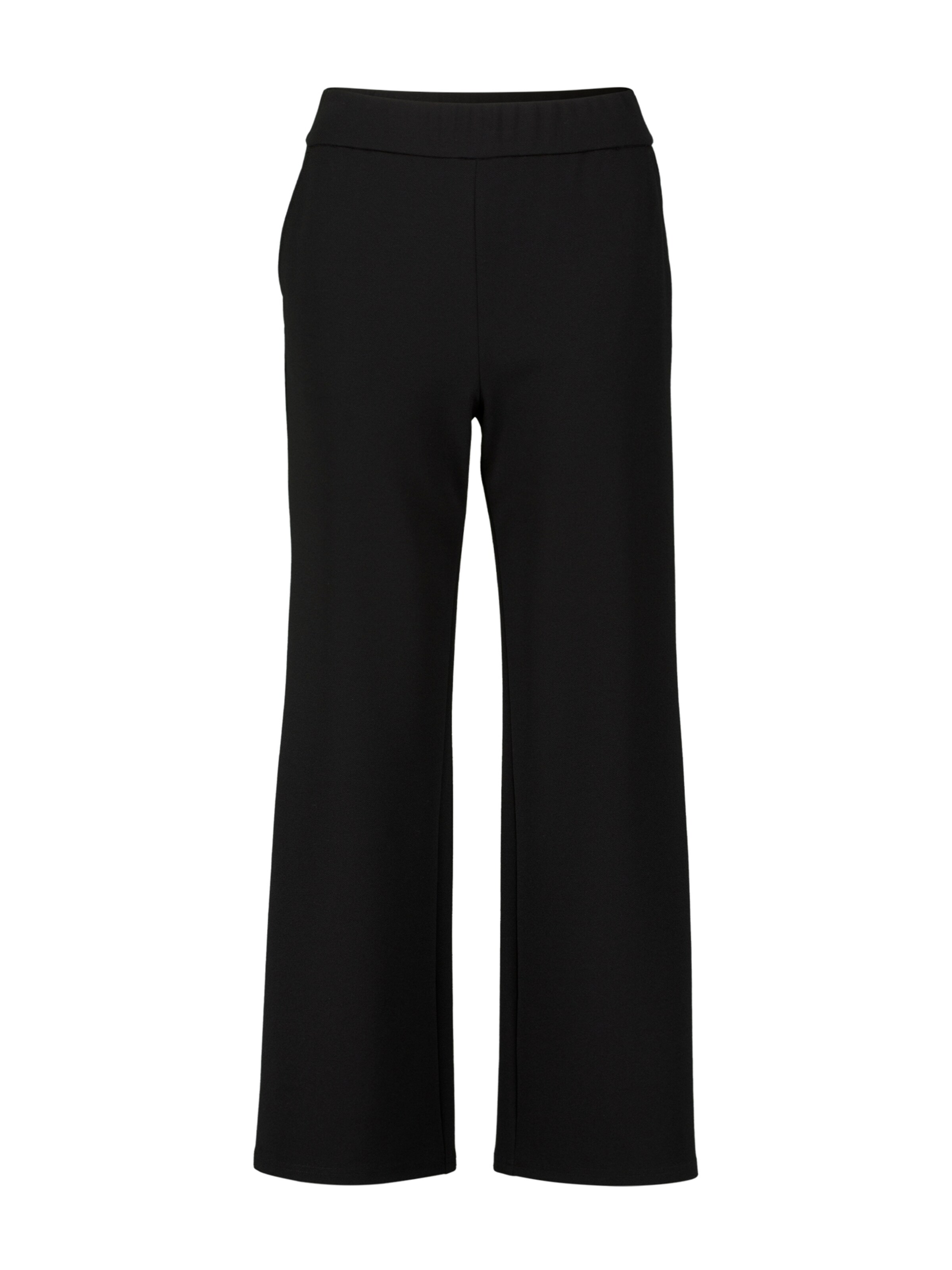zero Wide leg Pants in Black: front