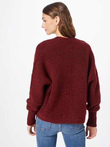 Cardigan 'EAST' AMERICAN VINTAGE en rouge