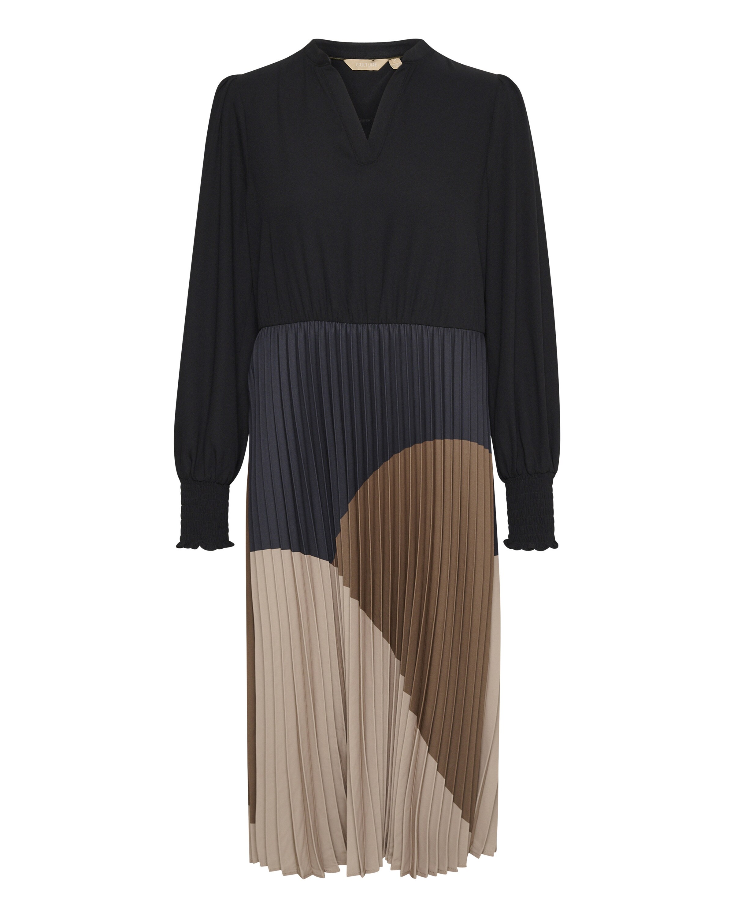 Robe 'Mab' CULTURE en noir : devant