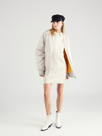 JDY Knit dress 'JENNY' in Beige