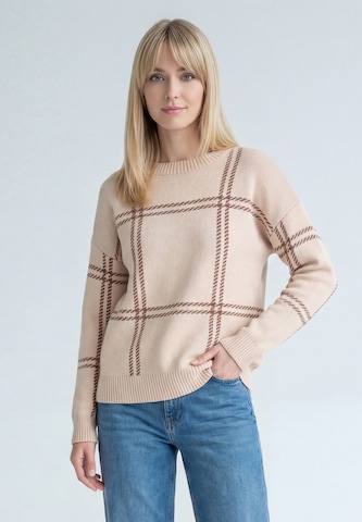 MIMO - Pullover em bege: frente