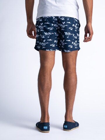 Petrol Industries Zwemshorts 'Ventura' in Blauw