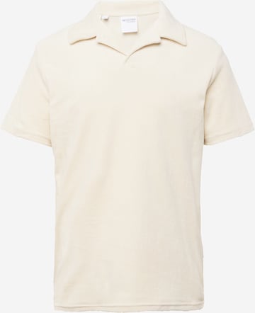 T-Shirt 'TALON' SELECTED HOMME en beige : devant